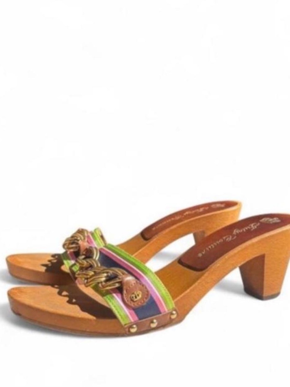 Vintage Juicy Mules Made In Italy